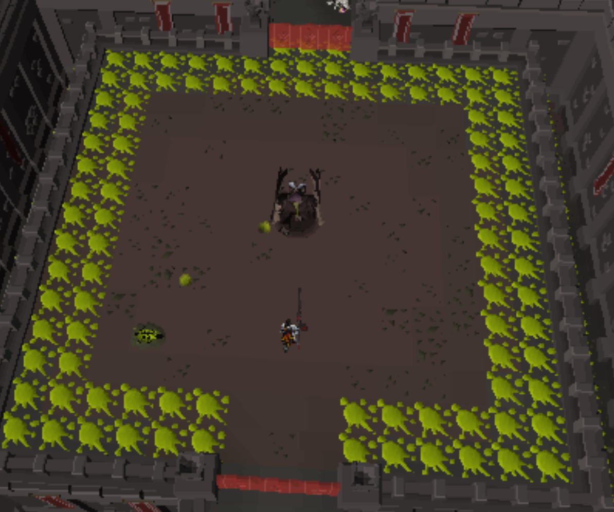 A custom boss arena in Luna